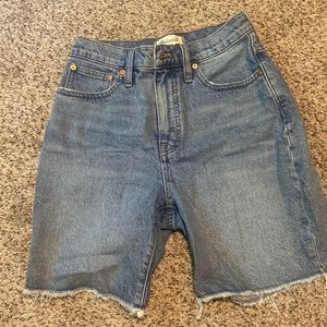 SOLD. Madewell Denim Shorts
